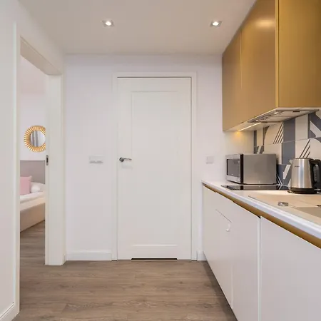 Blue And With Bright Pink Bedroom In By Renters